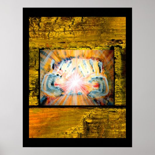 Handen voor heling poster (Voorkant)