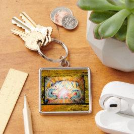 Handen voor heling sleutelhanger