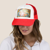 Handen voor heling trucker pet (In situ)