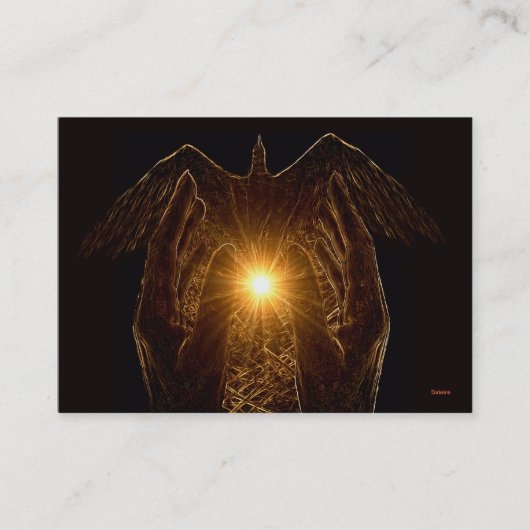 Handen voor heling visitekaartje (Voorkant)