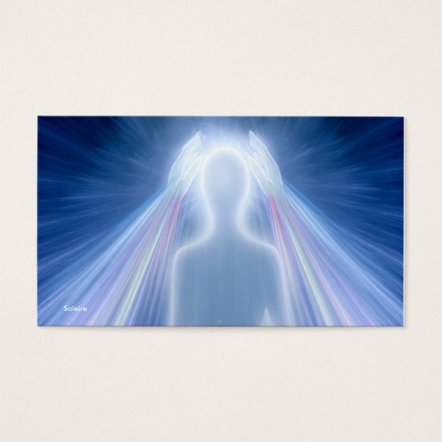 Handen voor heling visitekaartjes (Voorkant)