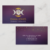 Handen voor het helen - Triple Moon - Pearl en Gol Visitekaartje (Voorkant / Achterkant)