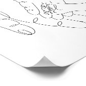 Handen voor ouders en baby poster (Hoek)