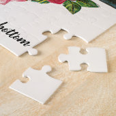 Handen w Bloemen, Victoriaans Valentijnsdag Legpuzzel (Zijkant)