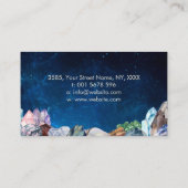 Handen Waterverf Kristallen Visitekaartje (Achterkant)