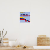 Handen Weg Van Venezuela Poster (Keuken)