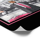 Handen wijd voor het huis van White Daddy Pi Poster (Hoek)