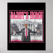 Handen wijd voor het huis van White Daddy Pi Poster (Voorkant)