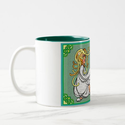 Handfasthuwelijk Tweekleurige Koffiemok (Links)