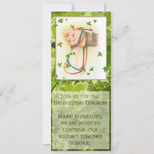 Handfasting aanmelden bij ons kaart (Voorkant)