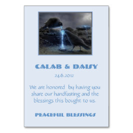 Handfasting Bedankt Card