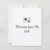 Handfasting Bedankt Card (Achterkant)