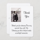 Handfasting Bedankt Card (Voorkant / Achterkant)