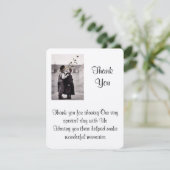 Handfasting Bedankt Card (Staand voorkant)