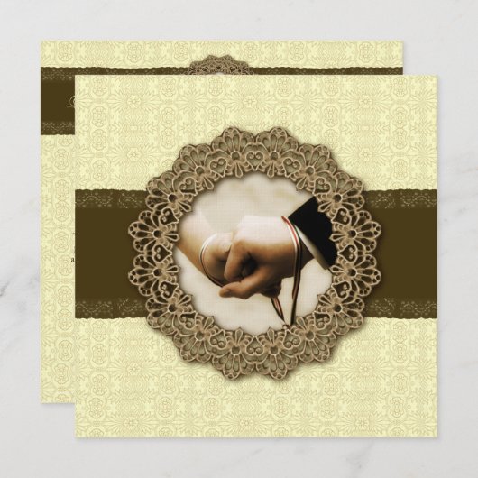 Handfasting behuizing kaart (Voorkant / Achterkant)