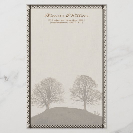 Handfasting Briefpapier (Voorkant)