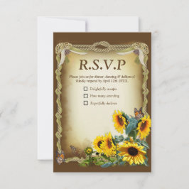 Handfasting Ceremonie - De knoop vastbinden RSVP Kaartje