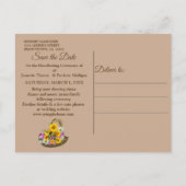 Handfasting Ceremonie Save the Date Aankondigingskaart (Achterkant)