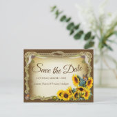 Handfasting Ceremonie Save the Date Aankondigingskaart (Staand voorkant)