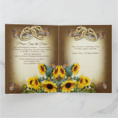 Handfasting Ceremonie Save the Date Kaart (Binnen)