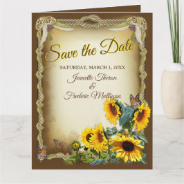 Handfasting Ceremonie Save the Date Kaart