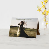 Handfasting Congrats Kaart (Gele Bloem)