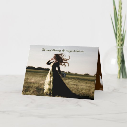 Handfasting Congrats Kaart (Voorkant)
