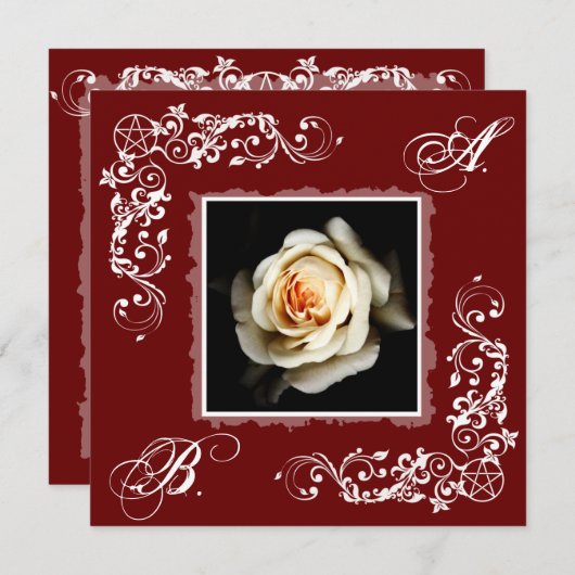 Handfasting Kaart (Voorkant / Achterkant)