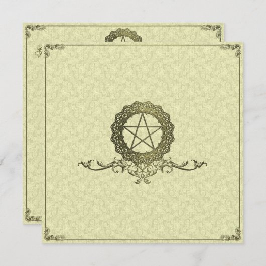 Handfasting Kaart (Voorkant / Achterkant)