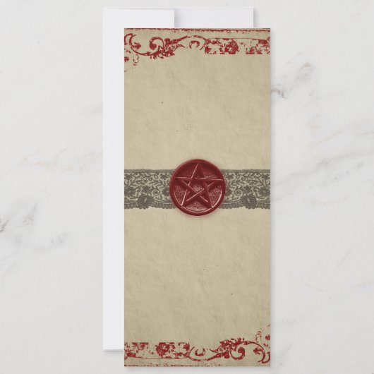 Handfasting Kaart (Achterkant)