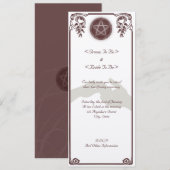 Handfasting Kaart (Voorkant / Achterkant)