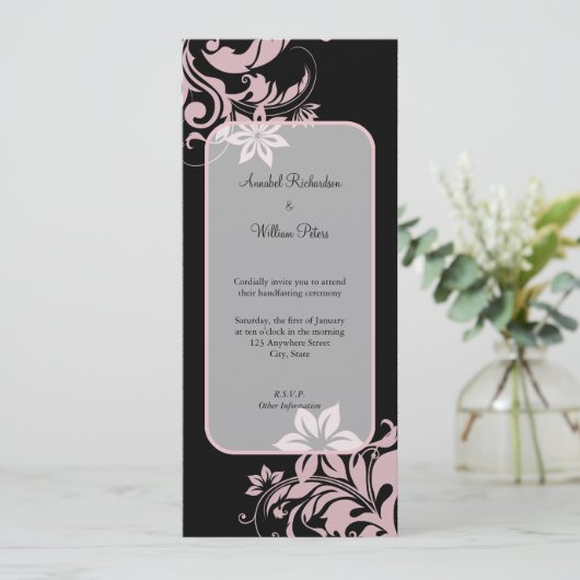 Handfasting Kaart (Staand voorkant)