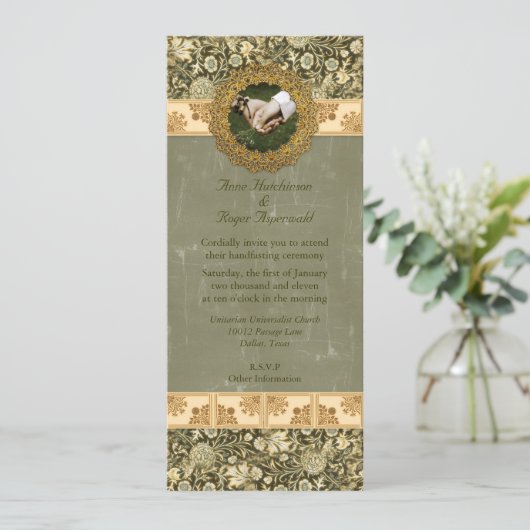 Handfasting Kaart (Staand voorkant)