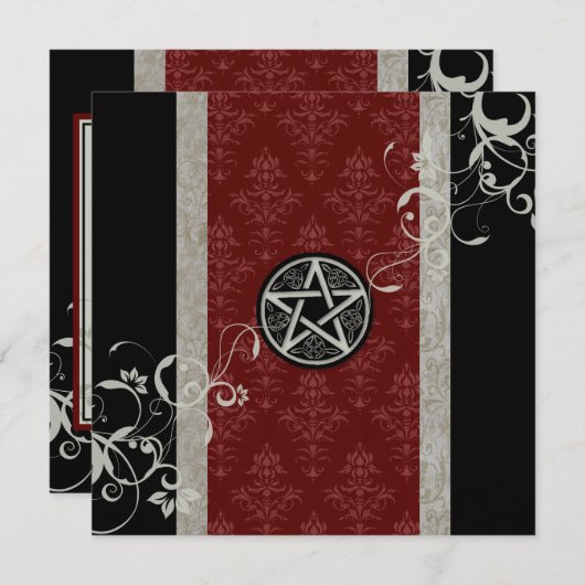 Handfasting Kaart (Voorkant / Achterkant)