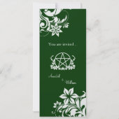 Handfasting Kaart (Achterkant)