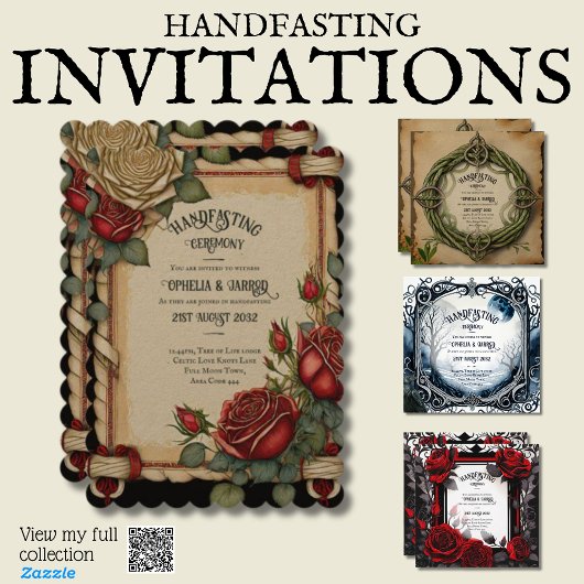 HANDFASTING KAART PERSOONLIJK GEBRUIK BOOM RAVENS 