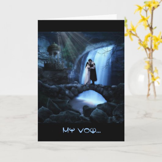 Handfasting Kaarten (Gele Bloem)