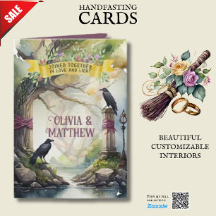 HANDFASTING KAARTEN GEPERSONALISEERDE TREE OF LIFE