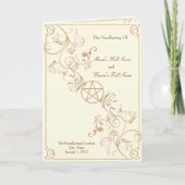 handfasting-programma programma (Voorkant)