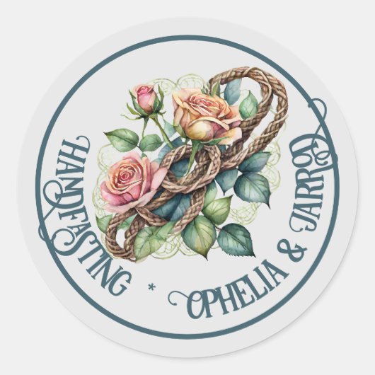 HANDFASTING STICKERS VOOR FAVORIETEN ENVELOPPEN SN (Voorkant)