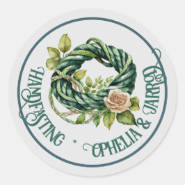 HANDFASTING STICKERS VOOR FAVORS ENVELOPPE SNELKOO