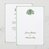 Handfasting Uitnodiging (Voorkant / Achterkant)