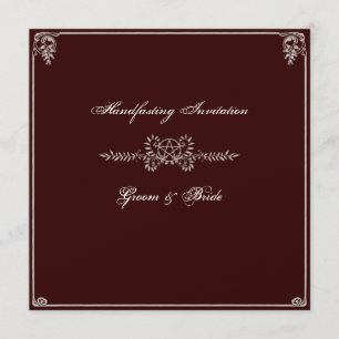 Handfasting Uitnodiging