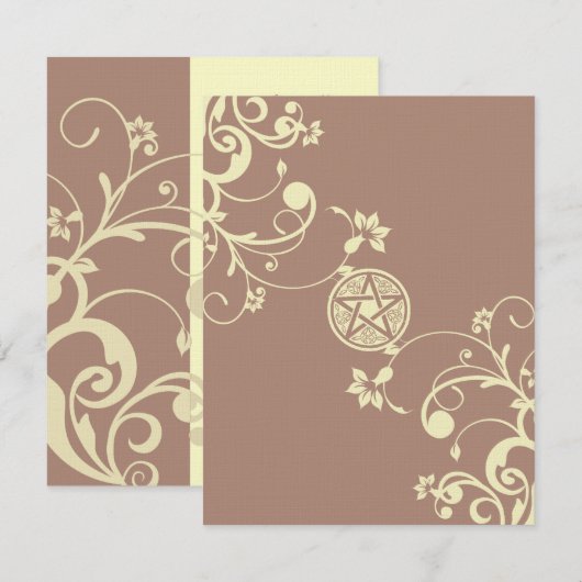 Handfasting Uitnodiging (Voorkant / Achterkant)