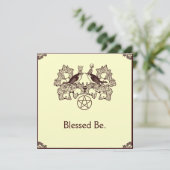 Handfasting Uitnodiging (Staand voorkant)