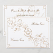 Handfasting Uitnodiging (Voorkant / Achterkant)