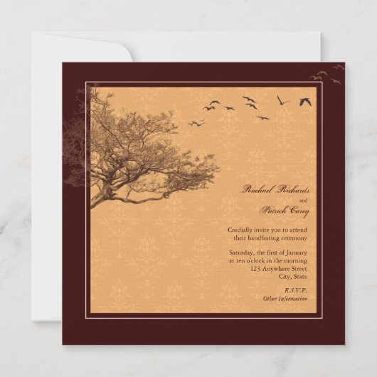 Handfasting Uitnodiging (Achterkant)