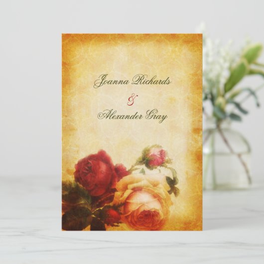 Handfasting Uitnodiging (Staand voorkant)