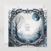 HANDFASTING UITNODIGINGEN DRUID CELTIC WICCA MOON (Achterkant)