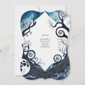 HANDFASTING UITNODIGINGEN DRUID CELTIC WICCA MOON (Achterkant)